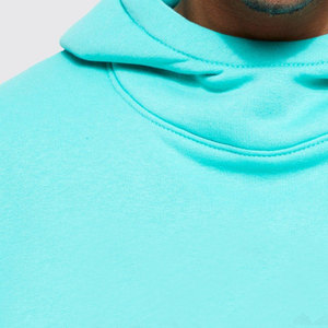 Sweats à capuche surdimensionnés poids lourd unisexe Logo personnalisé hommes polaire Boxy sweats à capuche pour hommes personnalisables sweats à capuche surdimensionnés en coton - Product Image 3