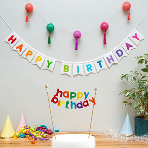 JUXINDA Vente <span class=keywords><strong>en</strong></span> gros disponible Décorations de gâteaux les plus vendues : Décorations de gâteaux d'<span class=keywords><strong>anniversaire</strong></span> sur le thème de l'<span class=keywords><strong>arc</strong></span>-<span class=keywords><strong>en</strong></span>-<span class=keywords><strong>ciel</strong></span> Joyeux <span class=keywords><strong>anniversaire</strong></span> - Product Image 3