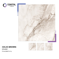Carreaux de sol en porcelaine brillante CELIO BLUE 800x800MM / 32X32, qualité supérieure AAA+, briques réfractaires, carreaux d'intérieur modernes classiques côtiers