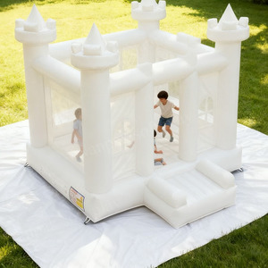 Castillo Inflable <span class=keywords><strong>de</strong></span> Color Rosa Usado para Fiestas a Precio Económico, Castillo Inflable Comercial - Product Image 2
