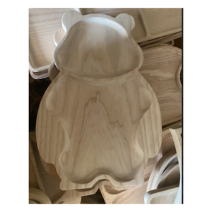 Bandeja de madera hecha a mano artística Bandeja de servicio decorativa artesanal de madera natural Mejor precio Proveedor - Product Image 4