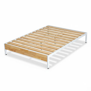 เตียงเดี่ยวไม้จริง ดีไซน์เรียบง่าย รุ่น GN68034 โครงไม้ยางพารา สไตล์มินิมอล - Product Image 6