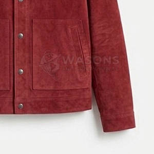 Veste de camionneur pour homme de style vintage haut de gamme, veste de camionneur décontractée pour homme, vêtements de rue pour homme, en vente en ligne - Product Image 5