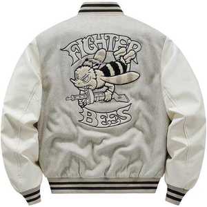 Chaqueta Varsity de Béisbol de Lana de Alta Calidad, Logotipo Personalizado, Reversible, Impresión Personalizada, Tallas Grandes, Delgada, de Invierno, de Secado Rápido - Product Image 2
