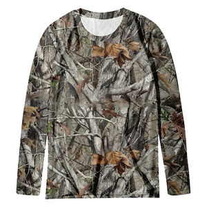 Sudadera de Camuflaje con Cuello Redondo, 100% Algodón, al por Mayor, Básica, Mezcla de Algodón, Personalizable para Invierno - Product Image 1