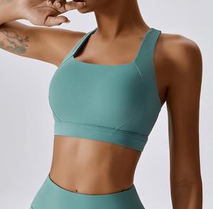 Fitness Yoga Soutien-Gorge Gym Crop Top Sportswear Sexy High Impact Plus La Taille Sous-Vêtements Femmes Sport Soutien-Gorge - Product Image 4