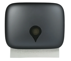 Dispensador de toallas de papel - Manual - Negro - Product Image 1