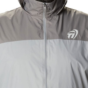 เสื้อแจ็กเก็ตกันฝนสำหรับผู้ชายเสื้อแจ็กเก็ตกันฝนออกแบบได้เองมีปกตั้งอุปกรณ์กันฝนสไตล์ใหม่สำหรับผู้ชาย - Product Image 6