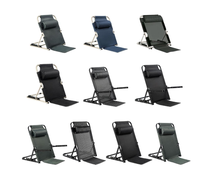 Fauteuil de lecture inclinable et pliable à 7 positions réglables (30-75 degrés) pour le repos et le soutien du dos