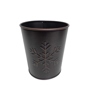 Nouvelle conception décoration fer rond planteur rouillé soudure planteur Pot pour salon décoration à la main prix de gros - Product Image 2