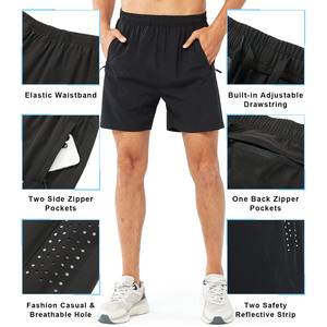 2025 nouveau nouveau short de base hommes été course Sport Gym Fitness respirant entraînement mâle séchage rapide pantalon de plage - Product Image 3