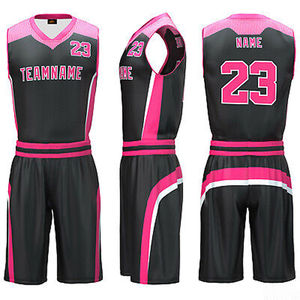 Uniformes de basket-ball unisexes, maillots réversibles imprimés professionnels, shorts, kit d'entraînement athlétique, taille plus - Product Image 6