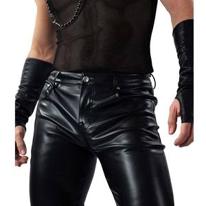 Pantalones de Lona y Cuero para Hombre, Última Moda, Corte Recto, Cintura Alta, Secado Rápido, Transpirables, Ecológicos, Casuales, Cómodos, al Mejor Precio - Product Image 2