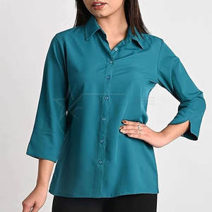 Camisas casuales de alta calidad Camisas casuales de mujer de talla grande de verano para damas a precio razonable - Product Image 2