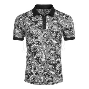Camiseta Polo de hombre con sublimación de estilo callejero con diseño limpio, tela ligera y cómoda, perfecta para el uso diario - Product Image 1