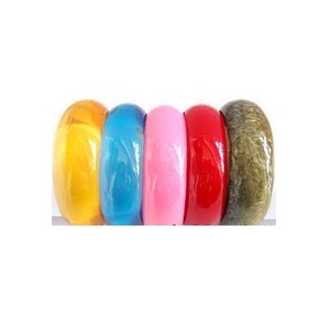 Modern Resin Bangle Glitter Use Shiny Resin Bangle Fashionable Design Resin Bangle for Customized Size for Sale - Product Image 2
