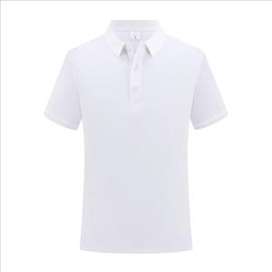 Polo en tricot de coton décontracté de grande et grande taille pour hommes, vêtements respirants à motif de broderie uni - Product Image 4