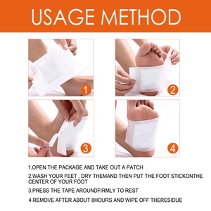 Chinese kruiden diepe reinigende voetpads voor <span class=keywords><strong>detox</strong></span> voetmassage, helpen bij het slapen, verlichten stress, verminderen voetgeur, lichaamsverzorging <span class=keywords><strong>patch</strong></span> - Product Image 5