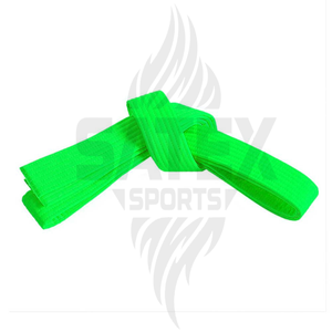 Cinturones de Karate Personalizados al por Mayor de Poliéster/Algodón, Duraderos, Ligeros, Resistentes al Encogimiento, para Adultos, Jiu Jitsu, Judo, Artes Marciales - Product Image 1