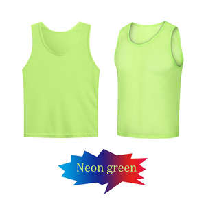 Chalecos Deportivos de Poliéster de Secado Rápido para Entrenamiento de Fútbol para Hombre, Chaleco Deportivo para Adultos con Impresión de Logotipo y Nombre de Equipo Personalizado, Conjunto de Camisetas de Fútbol - Product Image 3