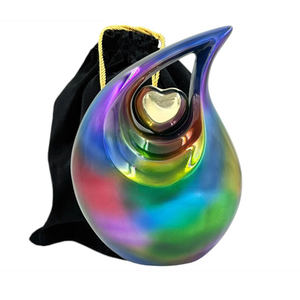 Suministro directo de fábrica Mejor Venta de estilo americano Tamaño personalizado y acabado Lágrima Cremación Cenizas Urnas a precio al por mayor - Product Image 1