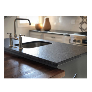 Tuiles de pierre grises en acier de granit de vente chaude pour l'application de mur et de plancher avec la taille adaptée aux besoins du client de l'Inde - Product Image 1