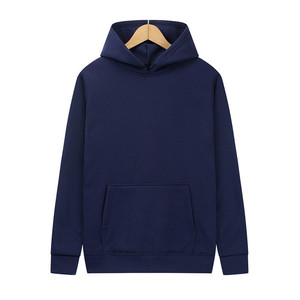 OEM personalizado comercio liso sudadera hombres y mujeres color sólido sudadera impresa Sudadera con capucha suelta casual Sudadera con capucha - Product Image 2