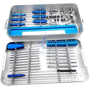 Juego de instrumentos ortopédicos ACL PCL Kit quirúrgico de artroscopia completo Manual de herramientas de acero inoxidable de alta precisión Certificado CE - Product Image 2