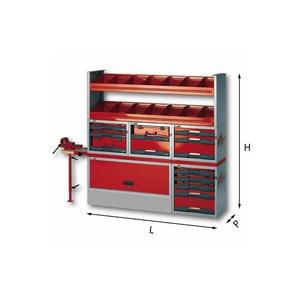 Surtido de herramientas Usag Matrix para fontaneros, gabinetes de herramientas de lado izquierdo - Product Image 1