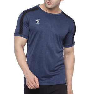 Service OEM, t-shirts pour hommes en coton 100%, col rond, coupe classique, tricotés, écologiques, respirants, décontractés - Product Image 1