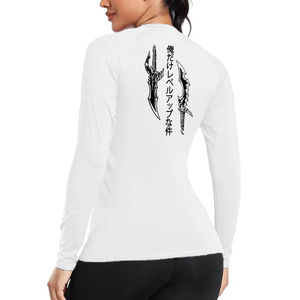 Women Compression <b>Shirt</b> Graphic Print <b>Long</b> <b>Sleeve</b> Quick Dry Gym Running Workout Top Athletic Fitness Baselayer Sportswear - Product Image 6