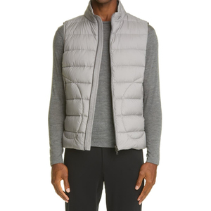 Respirant hiver sans manches brillant bouffant gilet veste Logo personnalisé imperméable brillant bulle hommes gilets sans capuche - Product Image 2