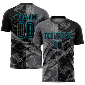 Uniformes de Fútbol de Alta Velocidad, 180 GSM, Poliéster Sublimado, Ligeros, Fabricante - Product Image 3