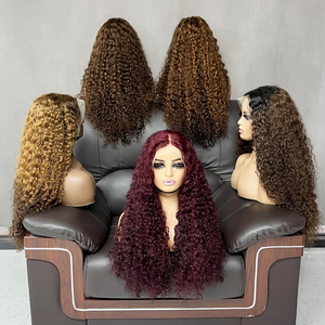 Top Trending Premium Sdd High Quality 26 Inch 13x4 Lace Front Luxury Curl Vietnamese Human Hair <b>Long</b> Hair <b>Wig</b> - Product Image 5