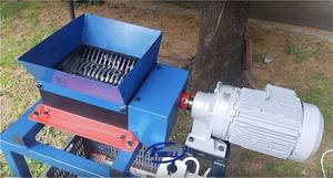 <b>Industrial</b> Plastic <b>Shredder</b> Machine V3 with Motor 440V 5kW for Recycled Plastic Waste Crushing - Product Image 5