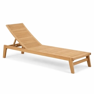 FURNITURE OUTDOOR PATIO SUN LOUNGERS TEAK <b>WOOD</b> MADE IN INDONESIA - Product Image 1