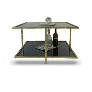 Mesa de centro de cristal y espejo - Product Image 2
