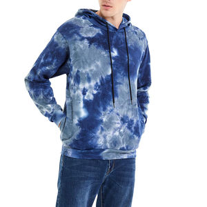 Sudaderas con capucha lavadas con piedra para hombre, ropa de calle de talla grande al por mayor, sudaderas básicas de algodón mezclado, sudaderas con capucha lavadas con piedra para hombre - Product Image 3