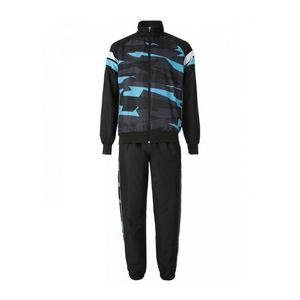 Ensemble 2 pièces de survêtement en cuir pour hommes, tenue slim de qualité supérieure, vêtements respirants, nouveauté, vente en gros - Product Image 1