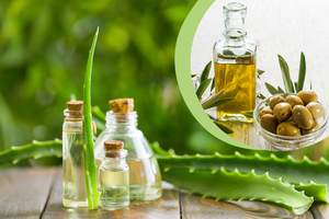 Aceite puro de Aloe Vera | Aceite natural para el cuidado de la piel y el cabello | Aceite hidratante, curativo y calmante para cosméticos y bienestar - Product Image 4