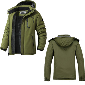 เสื้อแจ็คเก็ตดาวน์บุรุษแบบหนาพิเศษ พร้อมตัวเลือกสี ขนาด และการสร้างแบรนด์ตามสั่ง รวมถึงบริการผลิตแบบ OEM และ ODM - Product Image 6