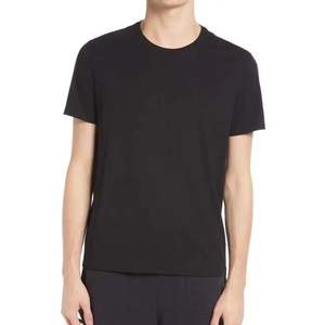 Camiseta Deportiva Negra para Hombre, Estilo Vintage, Holgada, de Secado Rápido, Manga Corta, Larga, para Gimnasio, Entrenamiento Activo - Product Image 1