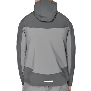 ชุดวอร์มแขนยาวสำหรับผู้ชายชุดออกกำลังกายวิ่งจ๊อกกิ้งชุดกีฬาแบบพอดีตัวปกติมีฮู้ดระบายอากาศ - Product Image 4