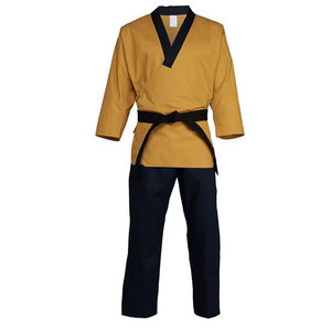 Uniforme de Karate Hecho de 100% Algodón a Bajo Precio, Diseño Personalizado, Nueva Llegada, Ropa de Combate - Product Image 1