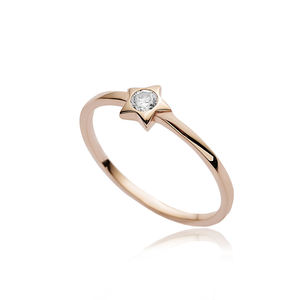 Star Design Cz Pierre Mince Cluster Boucles D'oreilles En Gros 925 En Argent Sterling Turc Bijoux Faits À La Main - Product Image 6