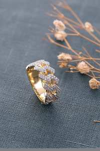 Lujo 925 Plata Leb crecido diamante anillo Iced Out Hip Hop declaración anillo para hombres personalizado Bling diamante joyería al por mayor - Product Image 4