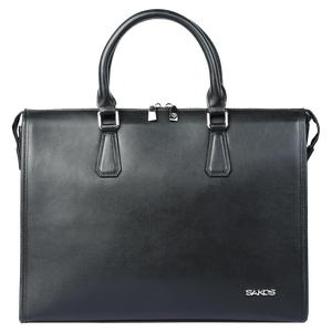 Custom Portable Microfiber Office Business Travel Briefcase Fashionable Leather <b>Bag</b> <b>Laptop</b> Compartment for Devices <b>15</b> Inches - Product Image 1