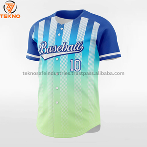 Maillot de baseball pour hommes 2025 Chemise respirante Maillot de baseball à la mode avec maillot numérique à manches courtes pour hommes OEM Custom Serviced - Product Image 6