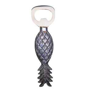 Ouvre-bouteille en forme d'ananas en métal de haute qualité pour cadeau de fête de restaurant d'hôtel mariage à bas prix - Product Image 1