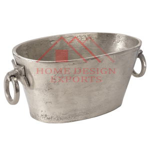 Stainless Steel Ice <b>Bucket</b> Tub for Home Hotels & Restaurants Metal Aluminium <b>Champagne</b> Ice <b>Bucket</b> Tub for Sale Best Seller - Product Image 4